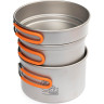 Набор кастрюли с крышкой KOVEA 1200+800 мл NZ Ti Pot Set TS-014